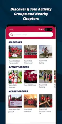 Team RWB android App screenshot 7